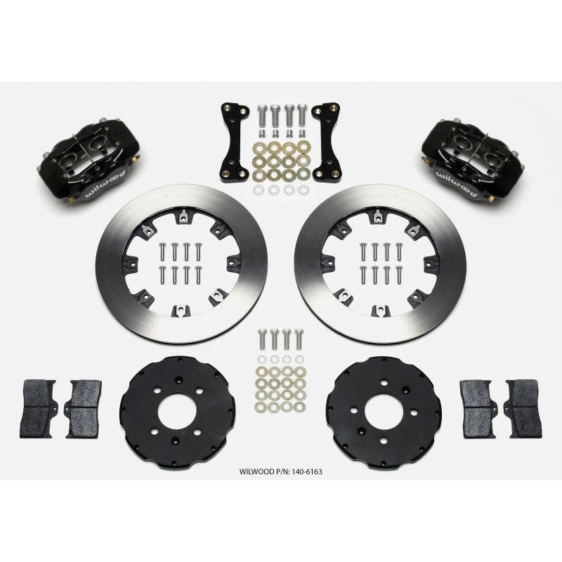 Wilwood Forged Dynalite ST Front Hat Kit 11.00in GT Rotor Road Race Integra/Civic w/Fac.240mm Rtr main image 1