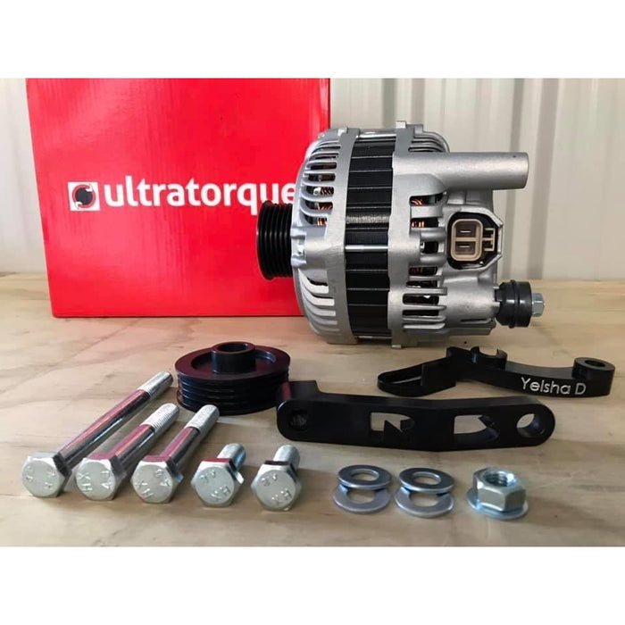 Yelsha D, V2 Alternator Kit, Suits RB20, RB25, RB26, 140A@3000RPM